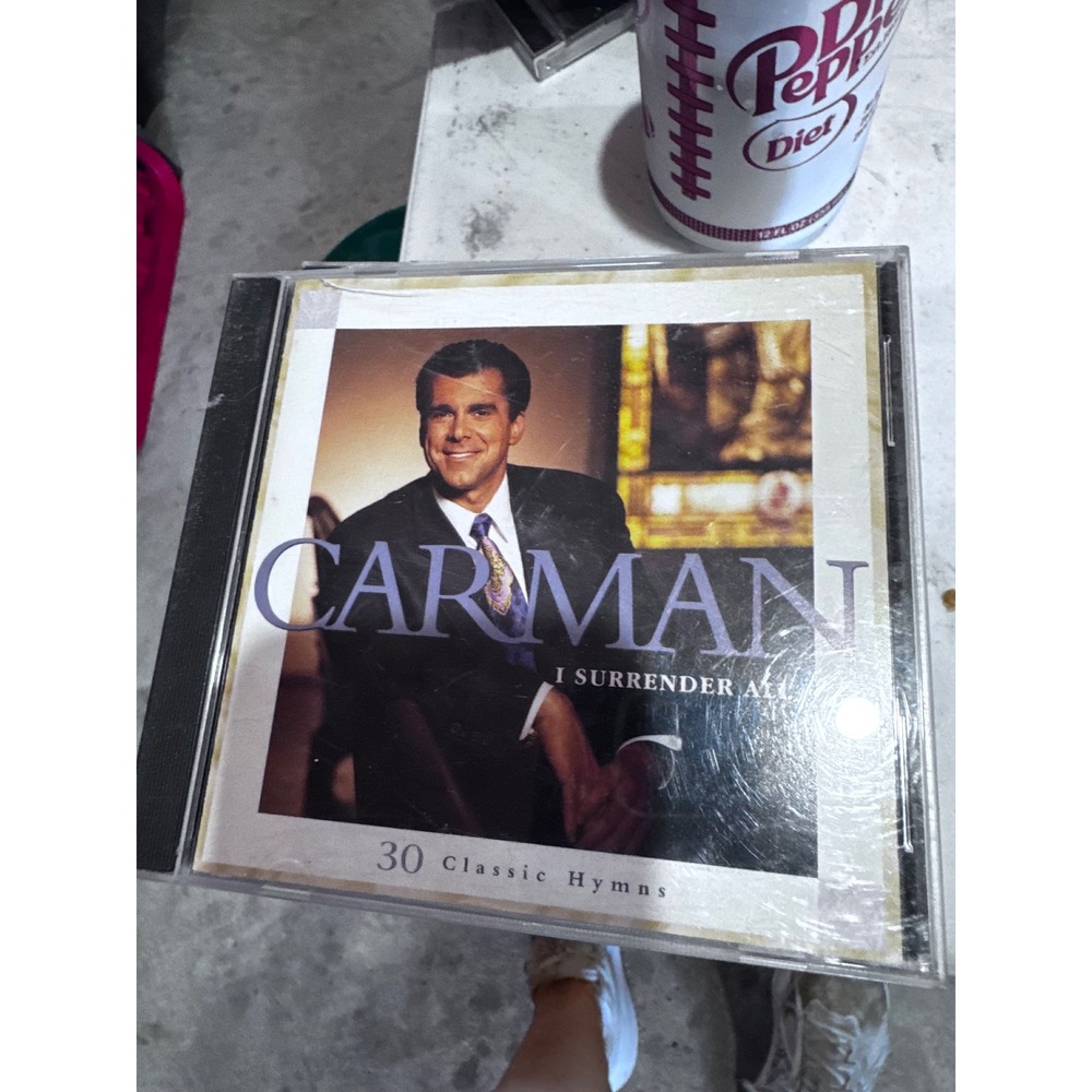 Carman I Surrender All 30 Classic Hymns 2 CD Set Contemporary Christian Music